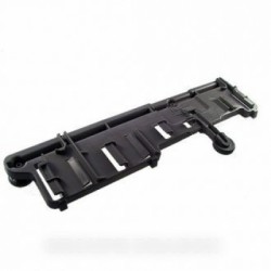 support avec roulettes gauche panier sup de lave vaisselle beko