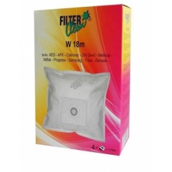 w18m sac asipirateur x 4+1 filtre pour aspirateur nilfisk advance