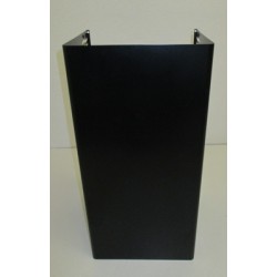 cheminee superieur noire pour hotte brandt 