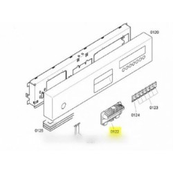poignee de porte pour lave vaisselle siemens