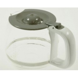 verseuse en verre avec couvercle gk5490 pour cafetiere severin