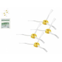 jeu de brosses aspirateur x 4 pour roomba serie 500