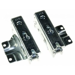 lot de 2 charnieres pour refrigerateur bosch siemens