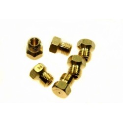 jeu de 6 injecteurs gaz butane propane pour cuisiniere siltal