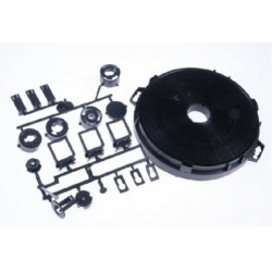 filtre a charbon universelle pour hotte continental edison