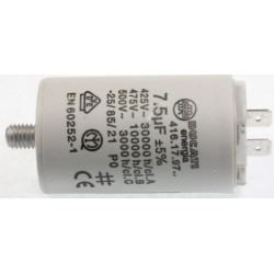 condensateur de demarrage 7.5 mf pour seche linge kerwave