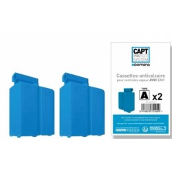 cassettes 2 anti calcaire pour centrale vapeur domena 