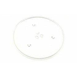 plateau tournant 27 cm pour micro-ondes baumatic - candy - hoover