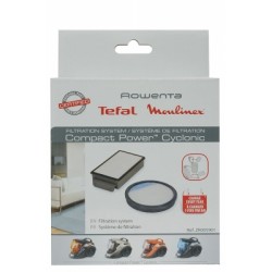 kit filtration cassette fltre + mousse pour aspirateur rowenta