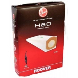 sacs (x5) h80 pour aspirateur hoover