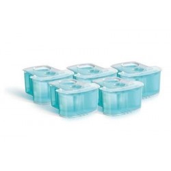 cartouches de nettoyage jetclean 4+1 pour rasoir electrique philips