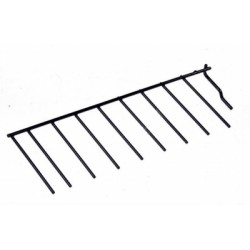 tiges rabattables gauche panier inferieur pour lave vaisselle beko