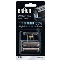 tete rasoir combipack 51b/ waterflex/ k pour rasoir braun 