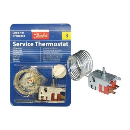thermostat danfoss n? 3 077b7003 pour r?frig?rateur 2 portes electrolux