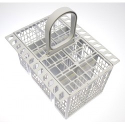 PANIER PORTE COUVERTS GRIS POUR LAVE VAISSELLE INDESIT