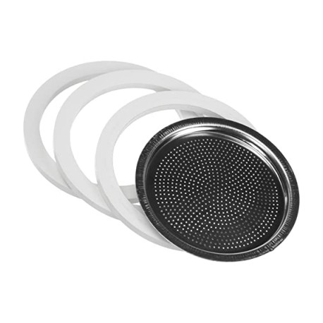 bialetti 0800403???filtro per caffettiera italiana???acciaio inox bianco (pour venus