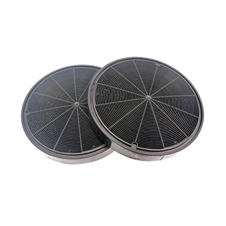 lot de 2 filtres charbon type 196 hotte 484000008674 roblin