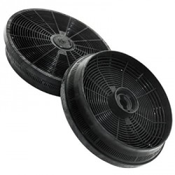 lot de 2 filtres charbon acm14 145x30mm ahp95ix cce16x cce19x cgm61x cgm91x rht650in hotte candy cmb650x