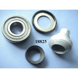 palier kit roulement + joint + axe candy pour lave linge - 18825