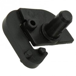 douille gauche fermeture porte gris 49? pour refrigerateur indesit - c00082894