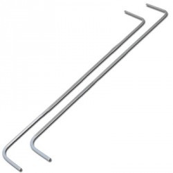 ressorts torsion porte tole exterieur x2 pour lave linge whirlpool - 481249248171