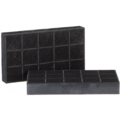 wpro chf237 filtre de hotte ? charbon b237 bo?te de 2