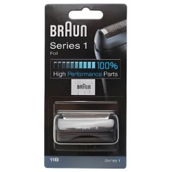 BRAUN - Grille de rasage - Serie 1 - 130 -11B , Noir / Bleu - 81392186