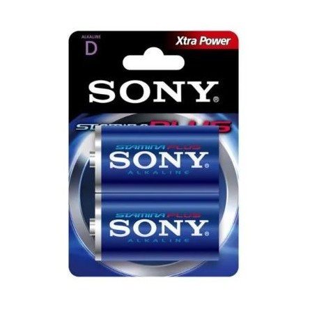 Sony Stamina Plus AM1-B2D Batterie 2 x D Alcaline