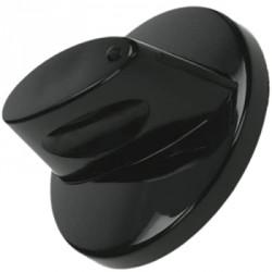 bouton de commande noir pour table de cuisson whirlpool - 481241279247