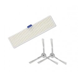 Filtre + 2 brossettes - Aspirateur robot - ROWENTA (112007)