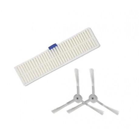 Filtre + 2 brossettes - Aspirateur robot - ROWENTA (112007)