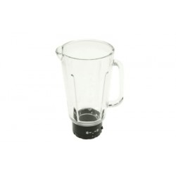 bol blender verre + embase pour petit electromenager moulinex - ms-651089