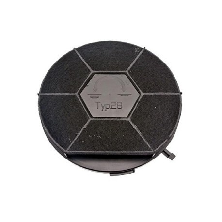 filtre charbon rond type 28 chf28/1 (? l'unite) hotte 480181701006