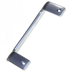 poignee porte refrigerateur grise pour refrigerateur brandt - 46x5558