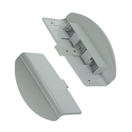 sos accessoire - remplacement - poign?e de porte ? d?pression blanche r?frig?rateur
