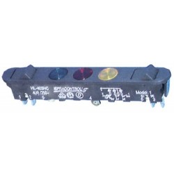 boitier commande voyants 2 int metaflex pour congelateur indesit - c00021612