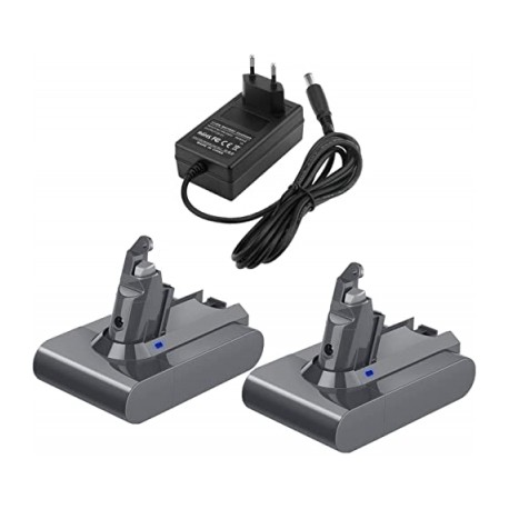 batterie de rechange avec chargeur pour dyson v6 dc58 dc59 dc61 dc62 pour dyson v6 animalpro