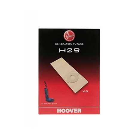hoover h29 sac en papier pour polisseuse