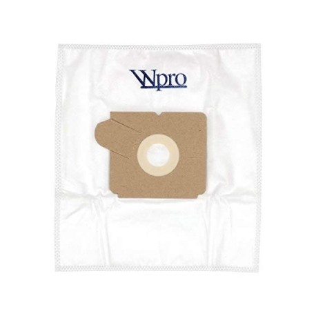 wpro ae01mw 4 sacs aspirateur + 1 filtre moteur