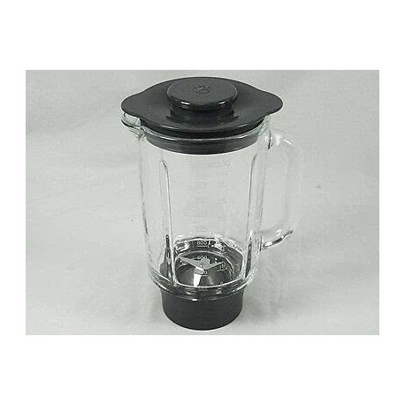 kenwood multipro fdm fdm78 fdm79 gobelet en verre avec couvercle pour robot multipro