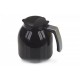 verseuse thermos look deluxe noir/argent