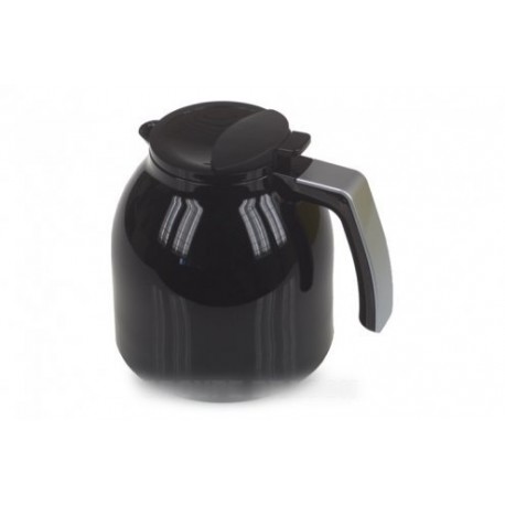 verseuse thermos look deluxe noir/argent