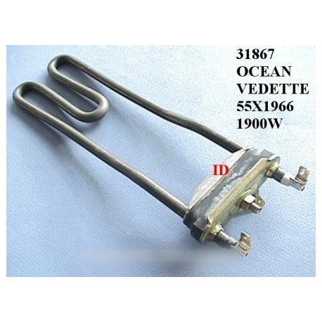 resistance lave linge 1900 w 230 v