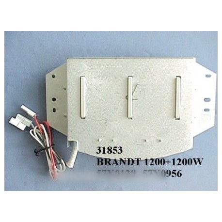 resistance seche linge 1200 w+1200 w